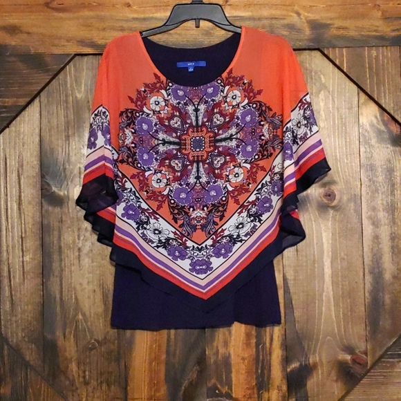 Apt. 9 Tops - Apt 9 poncho dress shirt